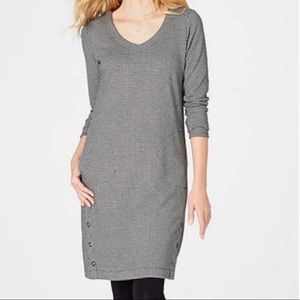 J.Jill Tunic Dress w/ side snaps & pockets